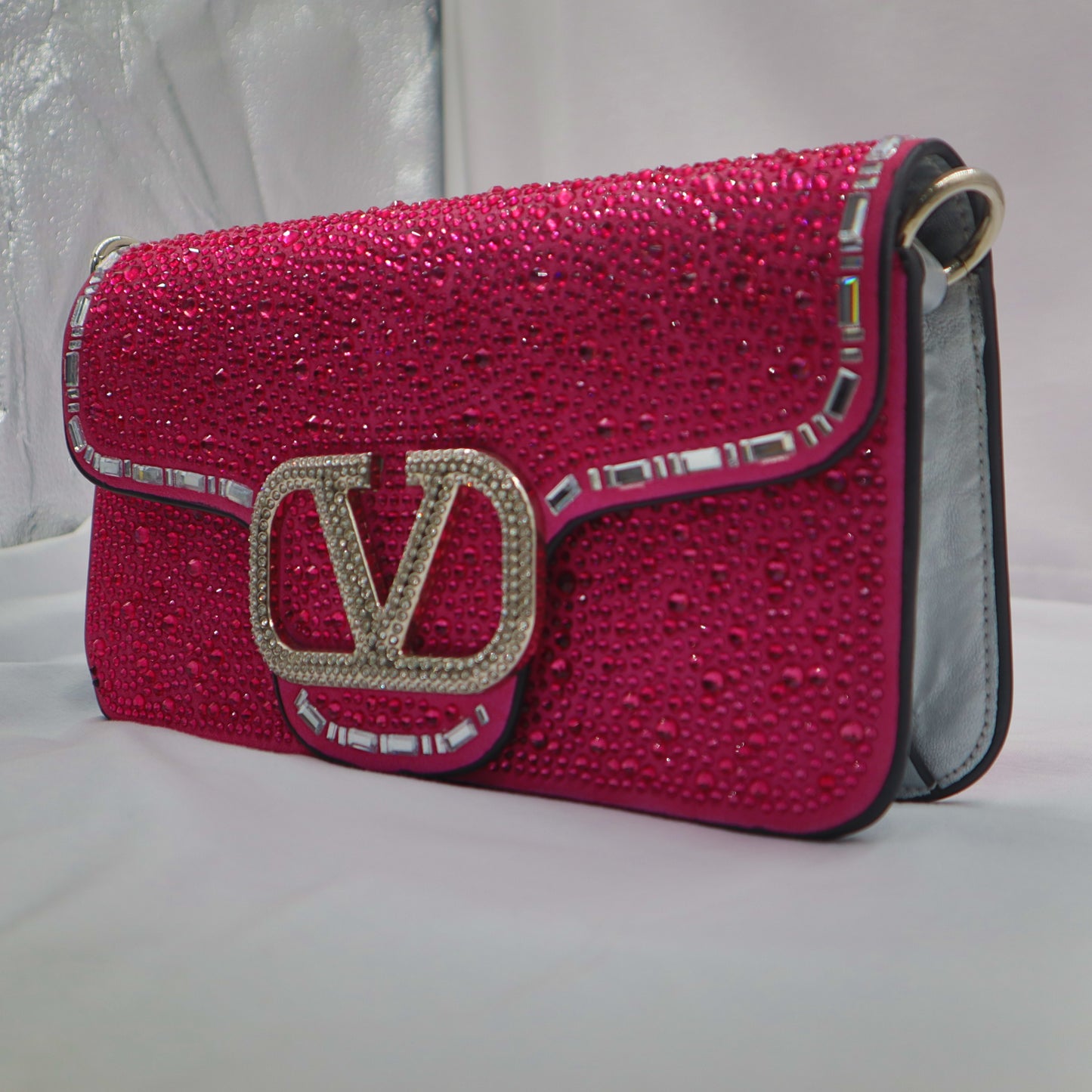 pink and silver gems valentino 1.1