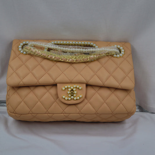 beige channel with pearls 1.1